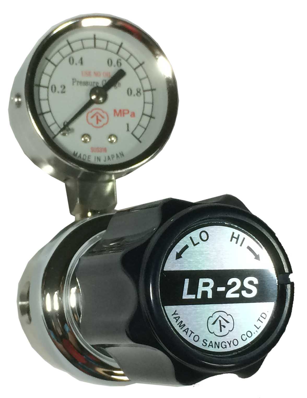 ヤマト 分析機用ライン圧力調整器 ＬＲ−２Ｓ Ｌ５タイプ LR2SRL5TRC 通販
