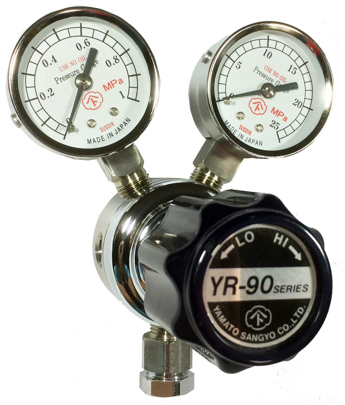 分析機用圧力調整器 YR-90S YR90STRC12
